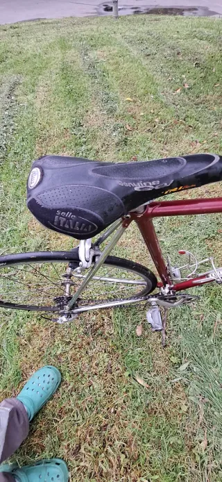 Bicicleta de carretera LOOK antigua