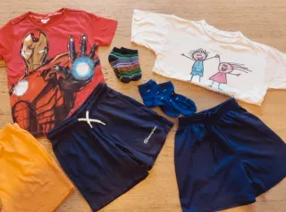 Lotto estivo bambino 4/5 anni