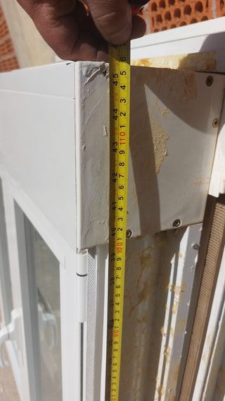 2 Ventanas Oscilobatientes Aluminio Climalit