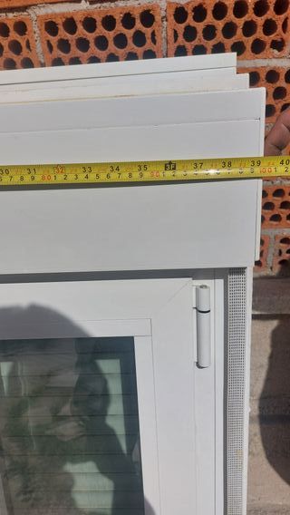 2 Ventanas Oscilobatientes Aluminio Climalit