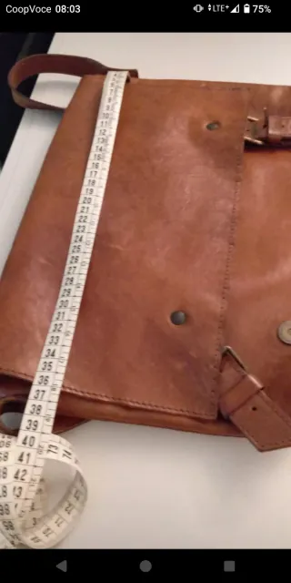 Borsa tracolla in cuoio