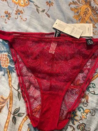 Conjunto lenceria Etam floral