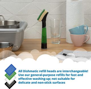 Juego de 27 estropajos de repuesto de Dishmatic de alta resistencia (cabezales)