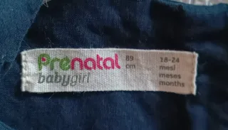 Abitino elegante blu con fiore