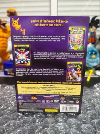 Trilogía Pokémon DVD Precintada
