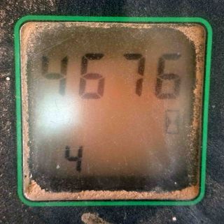 Tractor John Deere 7600.