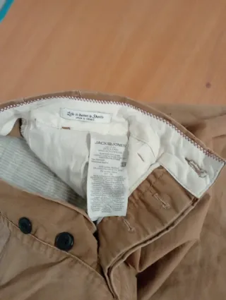 Pantalón corto Jack & Jones hombre marrón