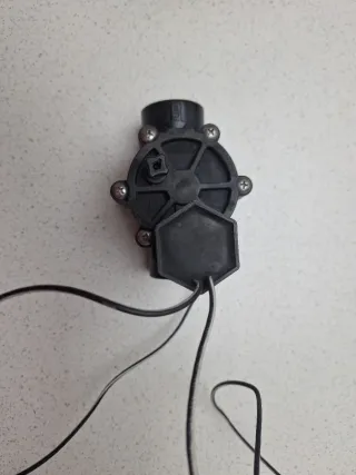 Electro Válvula Riego Negra