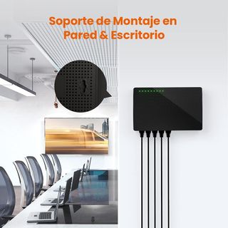 Tenda SG108 Switch de Escritorio Gigabit de 8 Puertos