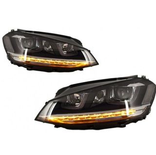 Faros delanteros Led Volkswagen Golf VII 7 Black e