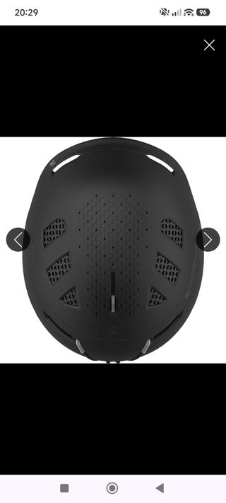 Casco Esquí Salomon Husk Prime Negro talla S 53-56