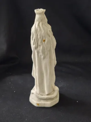 Virgen María Olot Escayola Antigua 16cm