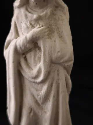 Virgen María Olot Escayola Antigua 16cm