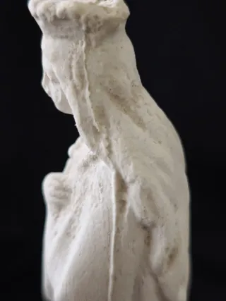 Virgen María Olot Escayola Antigua 16cm