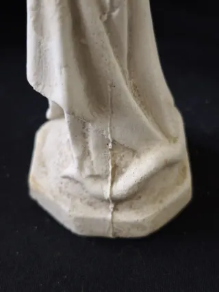 Virgen María Olot Escayola Antigua 16cm
