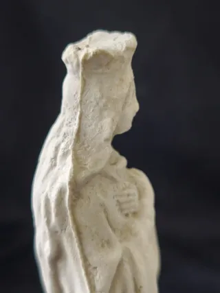 Virgen María Olot Escayola Antigua 16cm