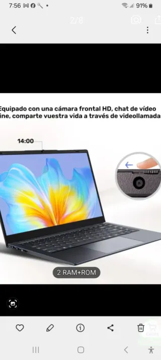 Portátil SLIXI 14 Intel Celeron 8GB