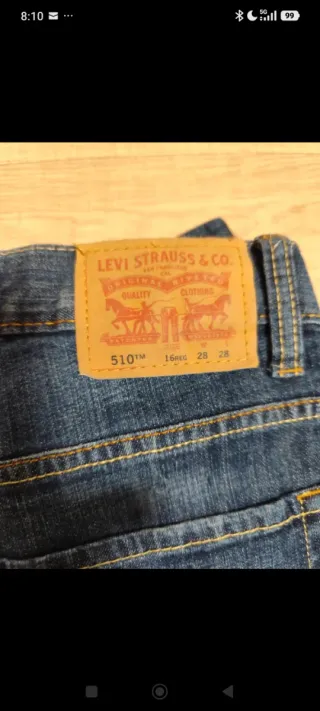 Pantalones Levis 510