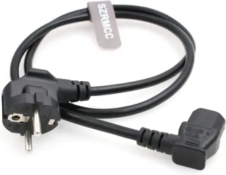 Enchufe Schuko de Europa de la UE a C13 Cable de alimentación IEC60320 C13 estándar a CEE7/7