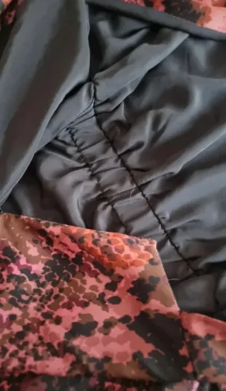 Vestido Zara Talla XS/S Estampado Serpiente