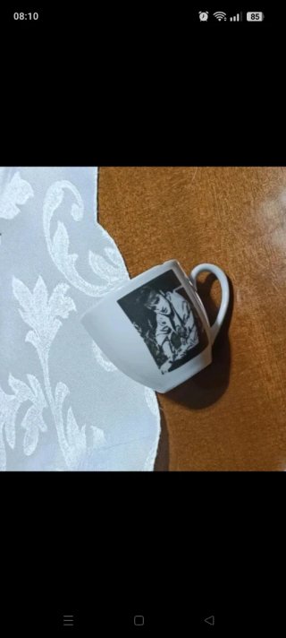 Set 6 Tazze Icone Famose Porcellana