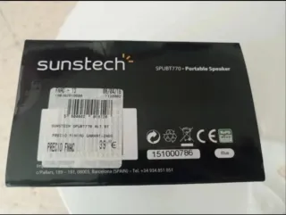 Altavoz Sunstech SPUBT770 - Azul Metálico