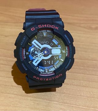 Reloj G-Shock GA-110 Negro/Rojo