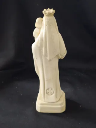 Virgen con Niño Escayola Olot 19 cm