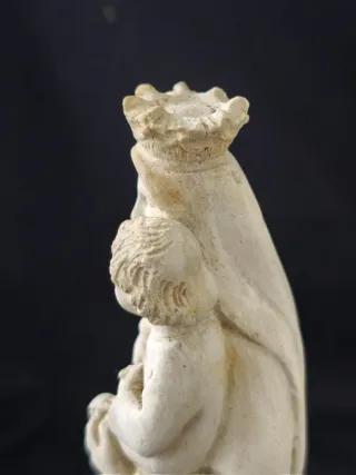Virgen con Niño Escayola Olot 19 cm