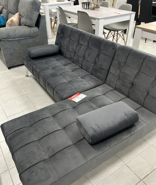 HERMOSO SOFA CAMA EN TERCIOPELO