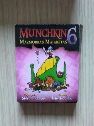 Juego de mesa Munchkin + Expansión 6