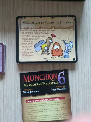 Juego de mesa Munchkin + Expansión 6