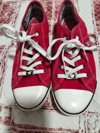 Zapatilla Mustang Rojas