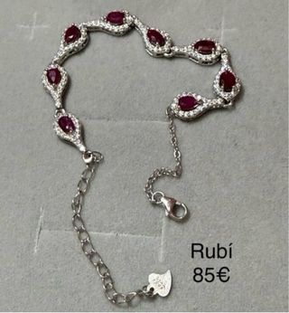 Pulseras Plata 925 Minerales Naturales