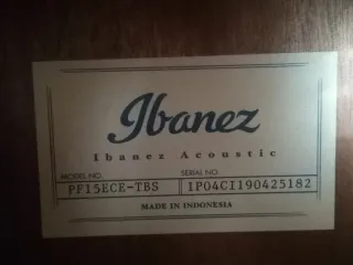 Guitarra Electroacústica Ibanez