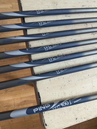 Set Hierros Ping I5 4/P grafito regular Flex