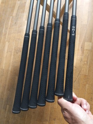 Set Hierros Ping I5 4/P grafito regular Flex