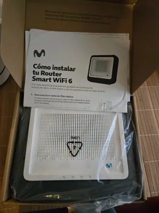Router wifi6 go Movistar y O2
