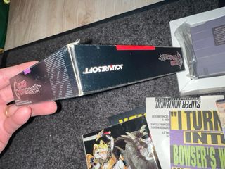 Chrono Trigger SNES Caja Manual Cartucho