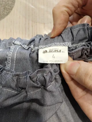 Conjunto blusa y pantalón 4 años