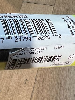 Raquete Padel HEAD Extreme Motion 2023 - Nova com