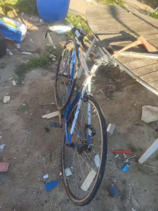Bicicleta azul