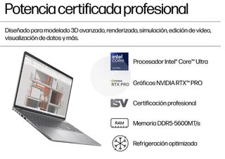 HP ZBook X G1i Workstation Móvil Plata