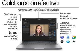 HP ZBook X G1i Workstation Móvil Plata
