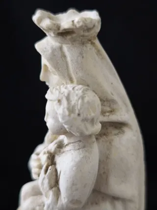 Virgen con Niño Olot Escayola 16cm