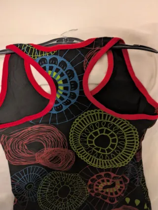 Top puro Algodón Nepal Multicolor