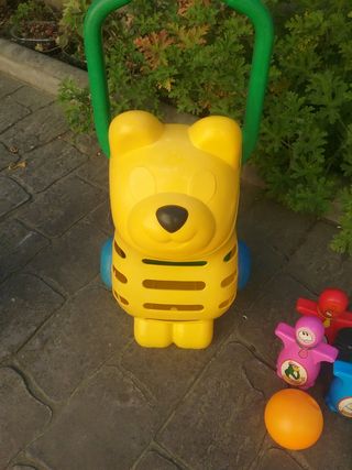 Lote Juguetes: Carrito Oso ,Golf y Bolos