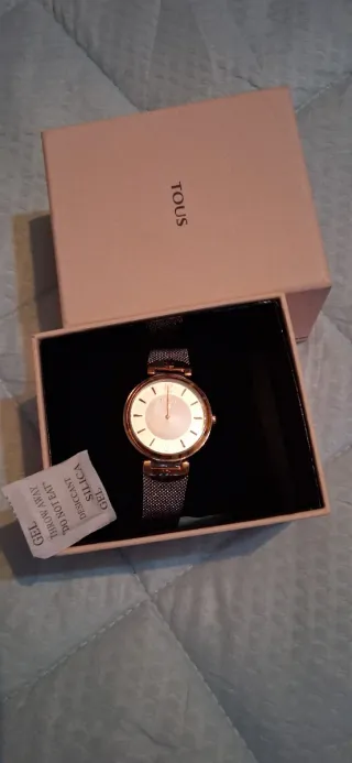 Reloj Tous Mujer Acero Inoxidable Dorado/Plateado