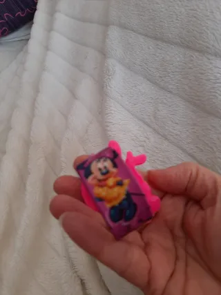 Reloj infantil diseño Minnie Mouse Rosa de niña.