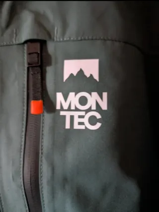 Chaqueta MONTEC FAWK Snowboard Talla XL Verde/Negr